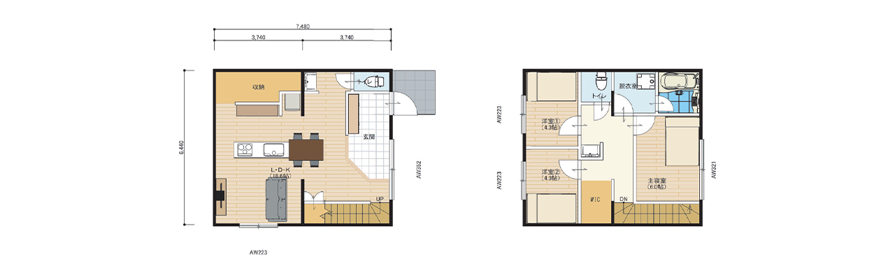 参考サンプルプラン PLAN 2914-C3