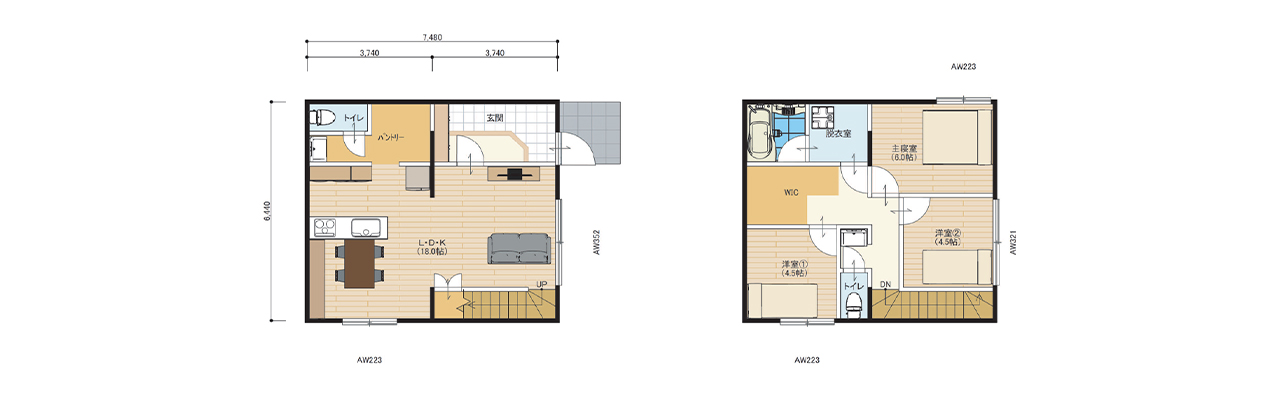 参考サンプルプラン PLAN 2914-C4