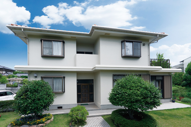 平成3年、西日本を襲った 台風19号にも全くの無傷。