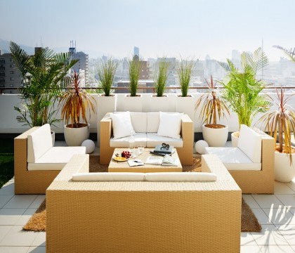 注文住宅　屋外用家具