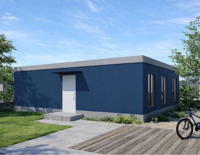 牧之原市細江「Hiraya-BOX (平屋)」構造見学実施中