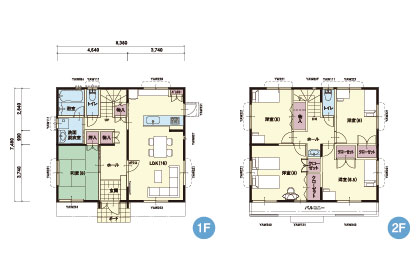 S-11｜5LDK｜38坪でゆとりのある５LDKを実現したプラン