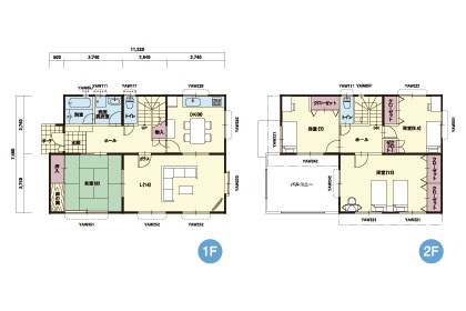 EW-8｜4LDK｜(東西玄関)充実の収納スペースと広々キッチンが...