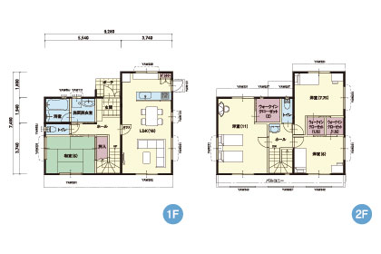 N-5｜4LDK｜(北向き玄関)ウォークインクローゼットを3つ備え...