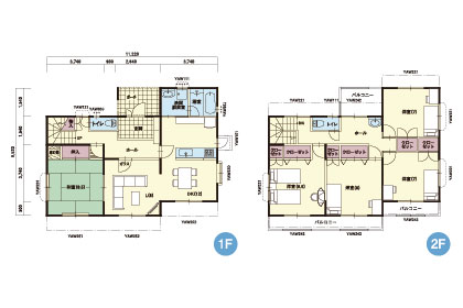 N-15｜5LDK｜(北向き玄関)全部屋に収納がある、たっぷり収納...