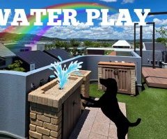 屋上ウッドデッキ