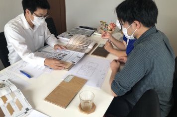 【宮城県のモデルハウス】仕様（外装・インテリア）の打合せ