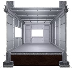 パネル透視図 PC工法イメージ