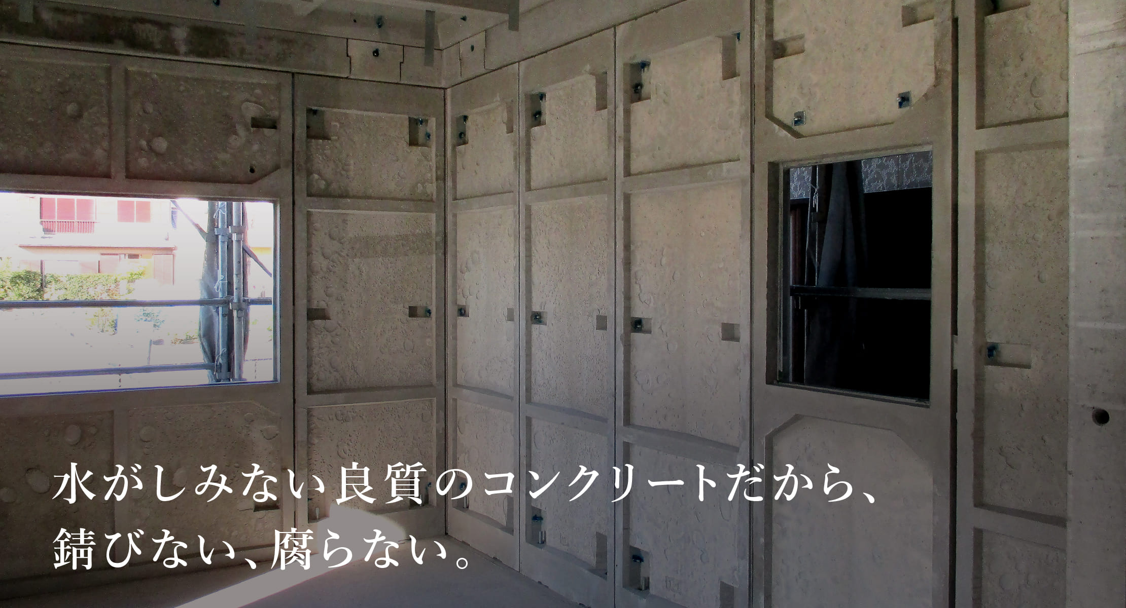 白アリ・腐食・サビに強い家