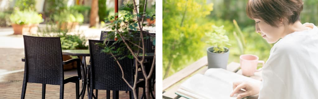 気分を切り替える、もう一つの居場所。