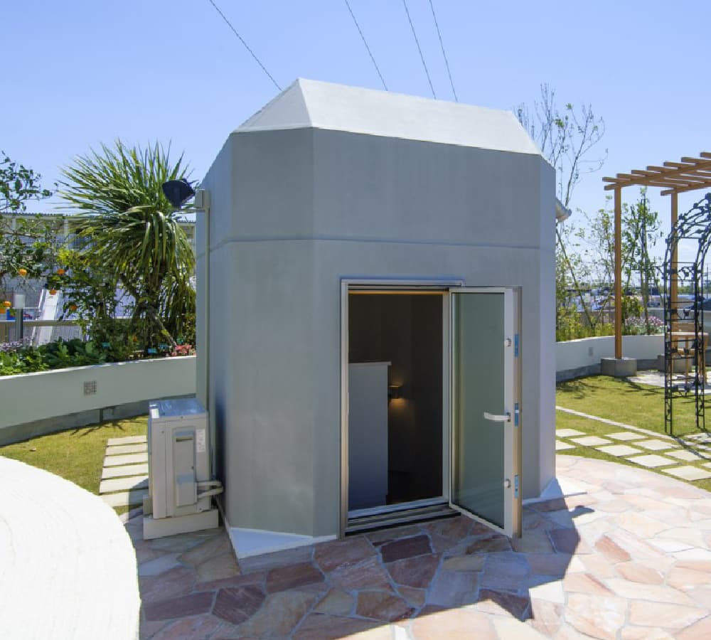 屋上シェルター