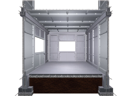 災害に強い＋保証