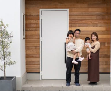 落ち着いた和モダンの外観