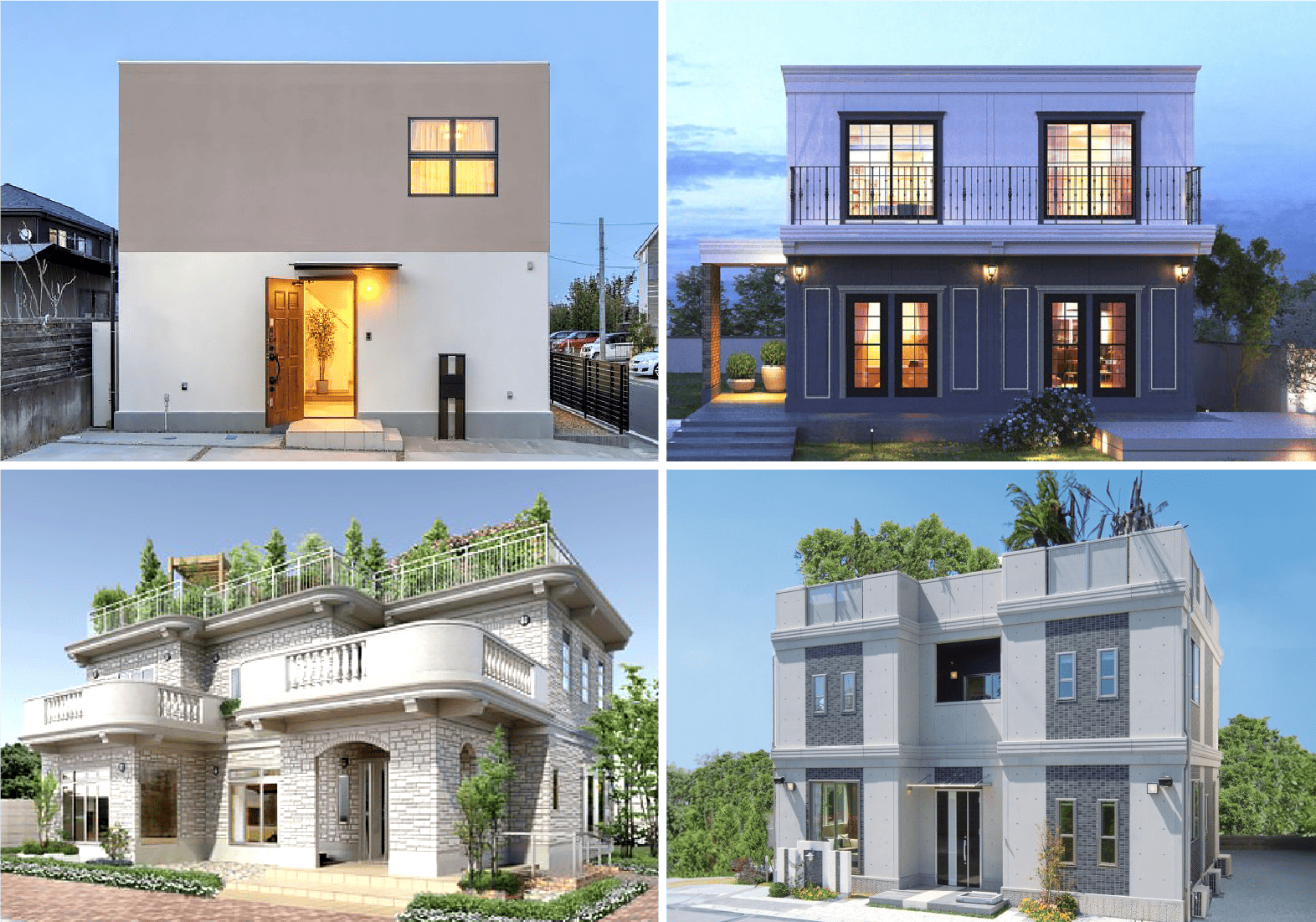 展示場・モデルハウスの外観